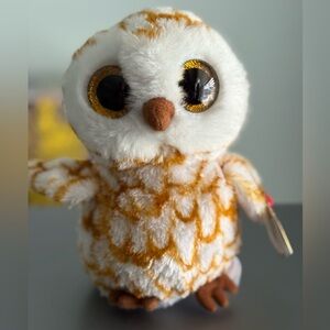 NWT Ty Beanie Boo Swoops the Owl Plush 6"